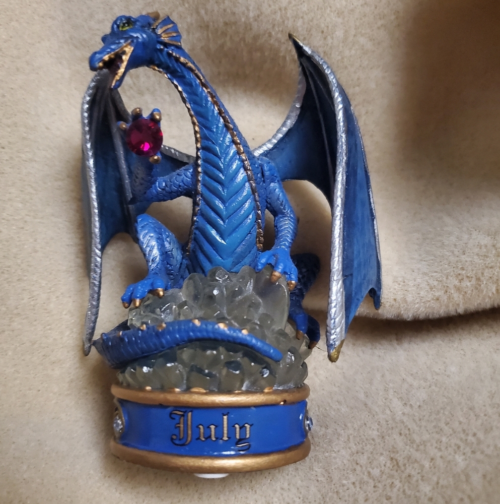 Bradford Exchange July Dragon Collectible